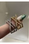Heliophilia Silver Anillo de Latón Dorado con Revestimiento de Laca